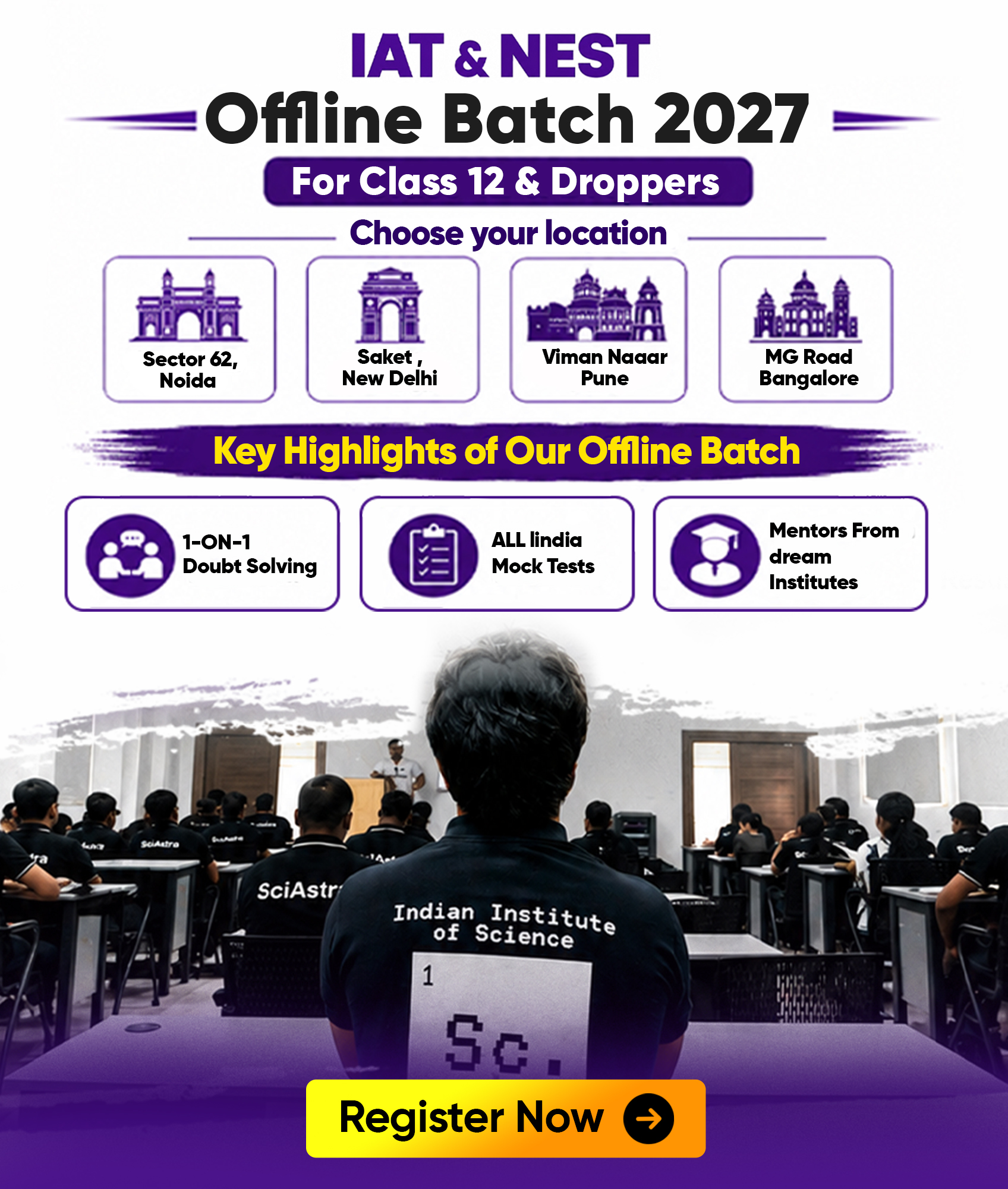IAT & NEST 2027 Offline Batch