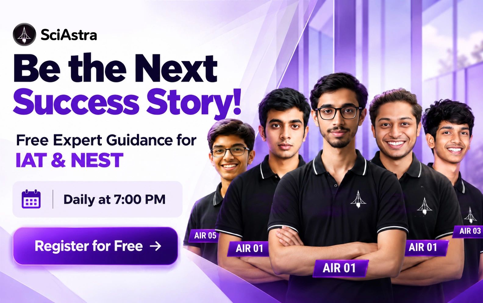 Free Career Counselling Session with SciAstra
