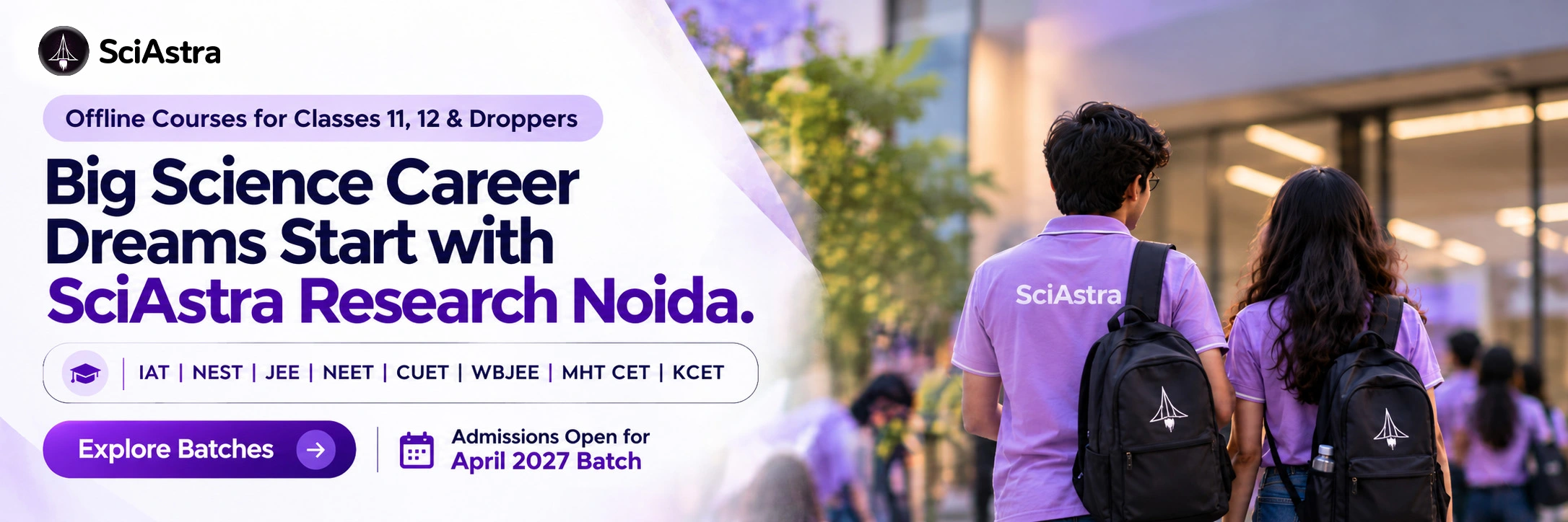 SciAstra Research Noida Offline Batches