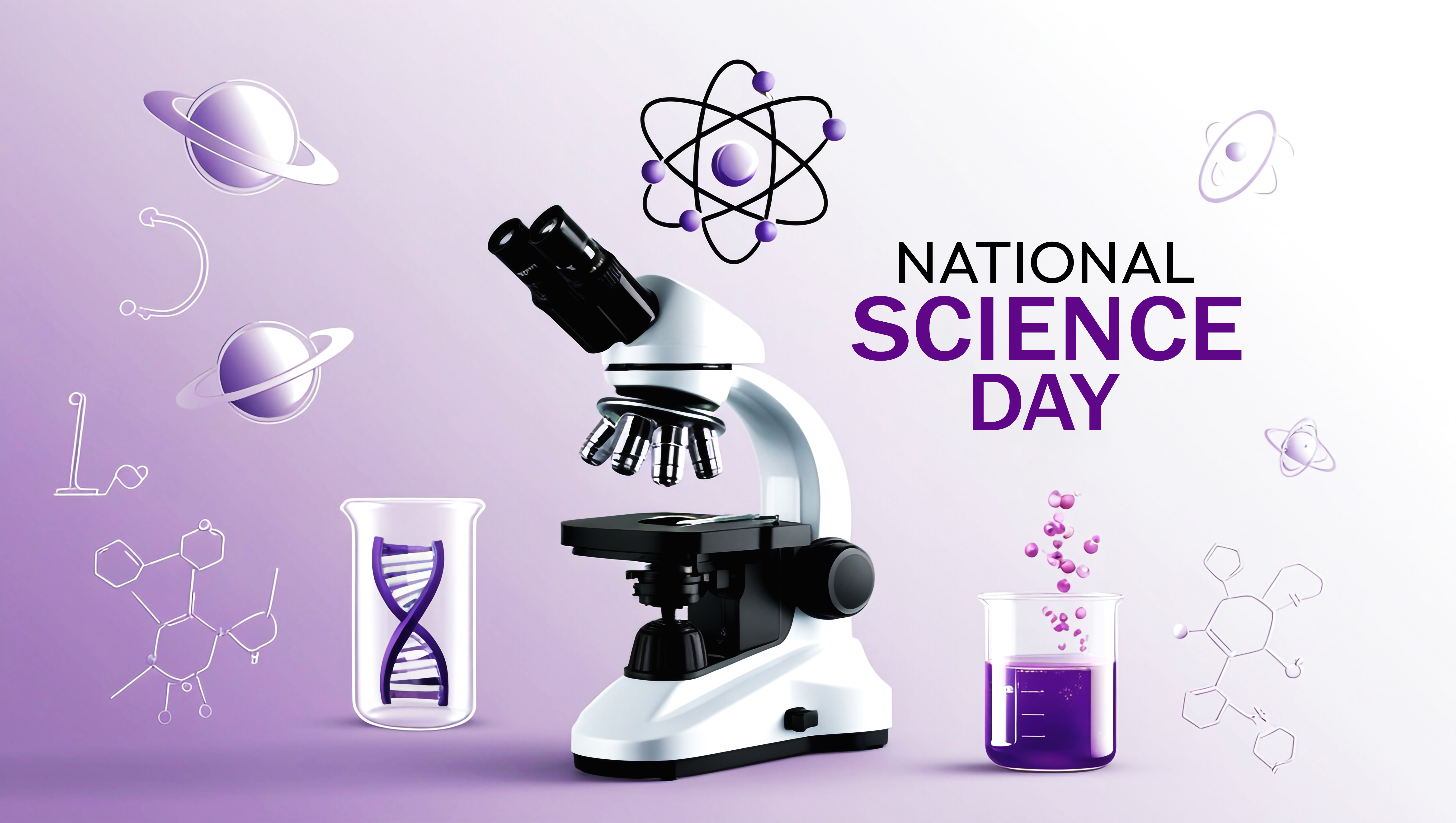 National Science Day Graphics