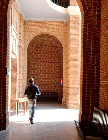 Student Walking