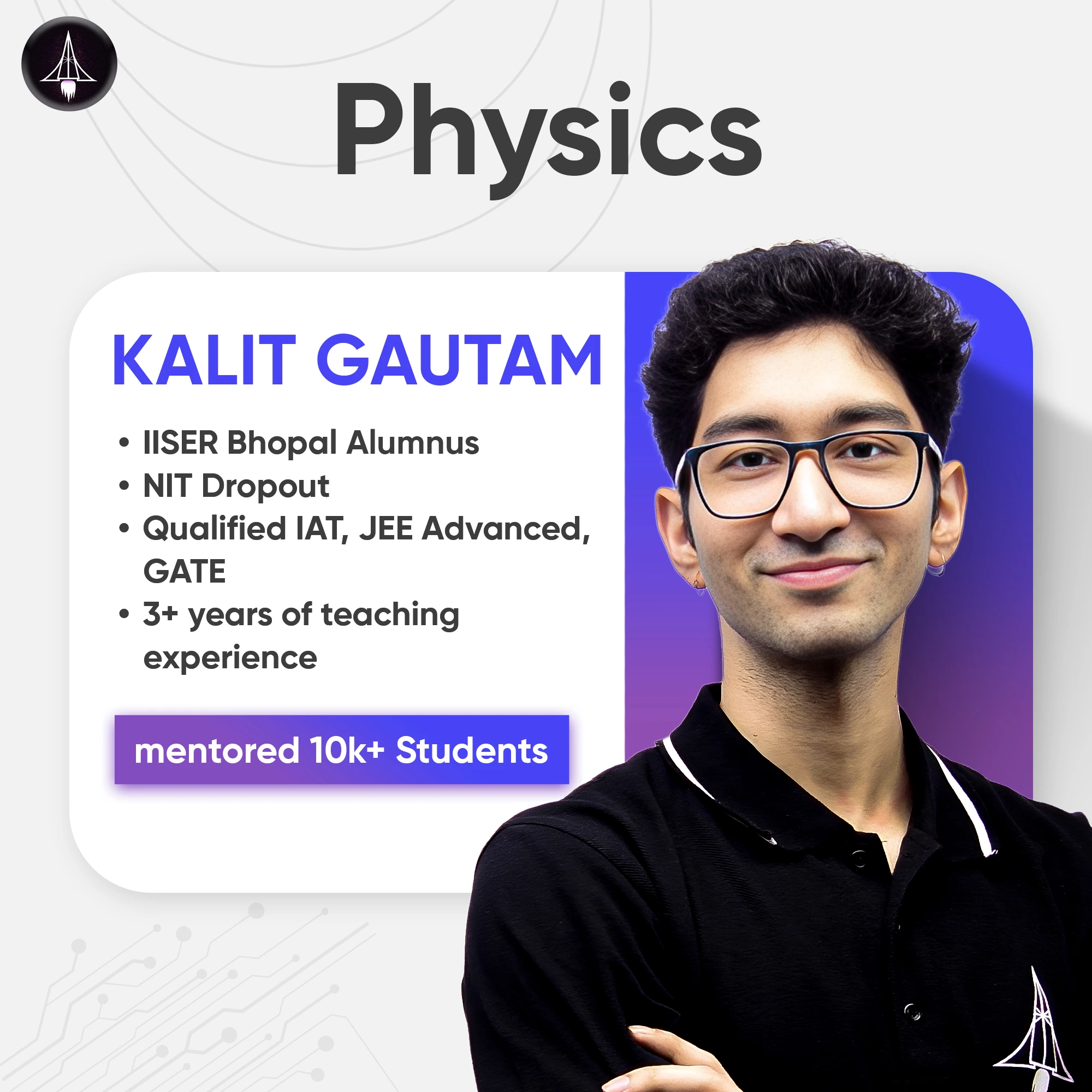 Siddharth - Faculty Member