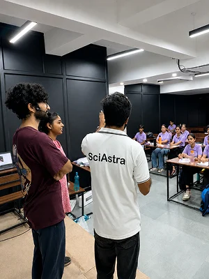 Noida students interaction session