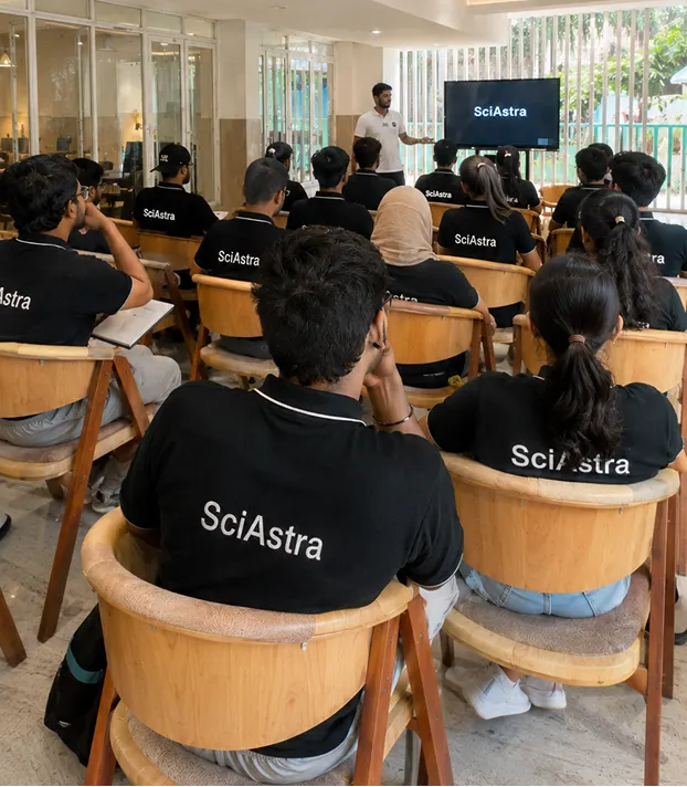 SciAstra Offline Class at Noida Centre