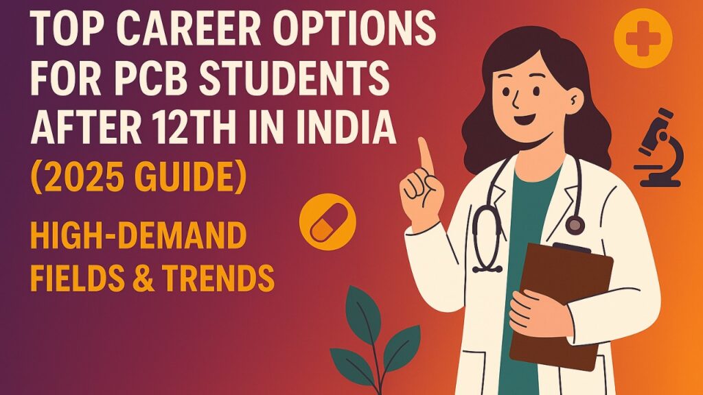 Top Career Options for PCB Students After 12th in India